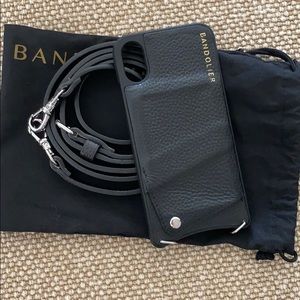 Bandolier iphone 10 case & strap